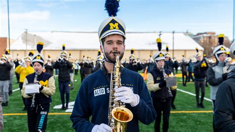 Congratulations The University Of Michigan Marching Band