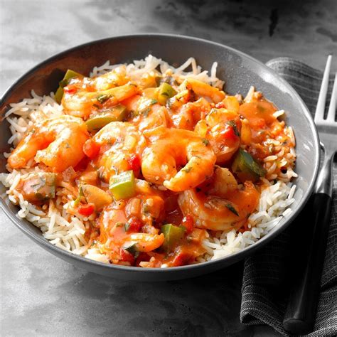 Spicy Shrimp With Rice Recipe Taste Of Home