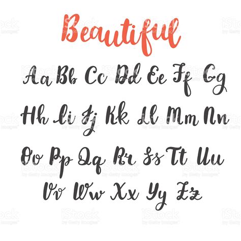 Swirly Alphabet Lettering Fonts Hand Lettering Alphabet