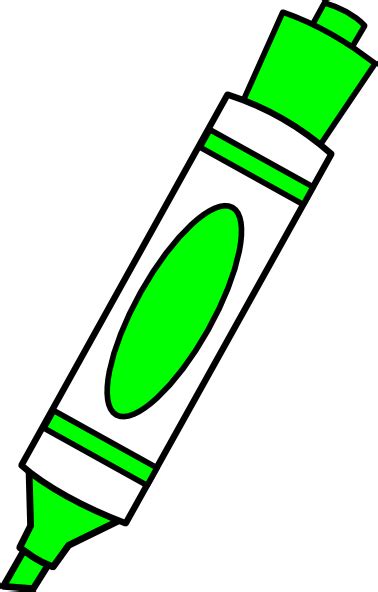 Green Color Marker Clip Art At Vector Clip Art Online