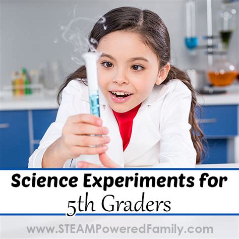 Science Fair Experiments For 5th Graders