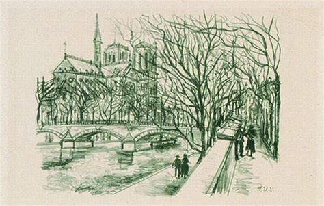 Maurice Utrillo Notre Dame De Paris 1924 Mutualart