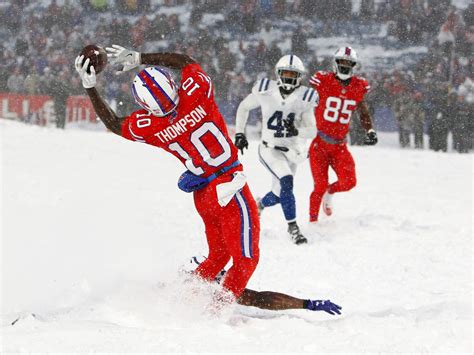 Buffalo Bills Snow Game Report Card Mccoy Run In Overtime Saves Season