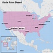 StepMap - Karte Palm Desert - Landkarte für USA