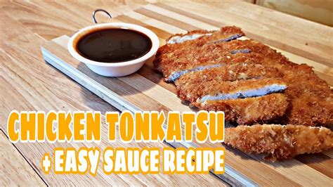 1 Minute Easy Tonkatsu Sauce Recipe Easy Tonkatsutorikatsu By