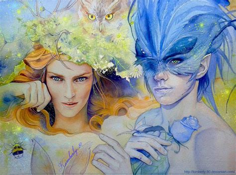 Oberon And Titania By Kimberly80 Fantasy Art Beautiful Fantasy Art