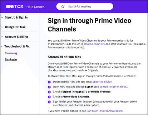 It takes a bit of doing. HBO-Max-sign-in-for-Prime-Video-Channel | AFTVnews