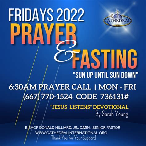 Prayer And Fasting Cathedral International