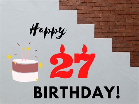 Happy 27th Birthday Card 8 Freeecards