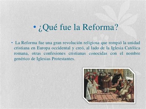 La Reforma Y La Contrarreforma Católica