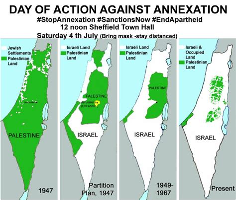 Sheffield Day Of Action Against Israels Annexation Of