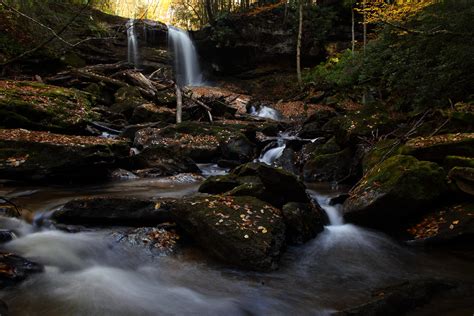 Fileforest Waterfalls Fall Foliage Falls Of Hills Creek