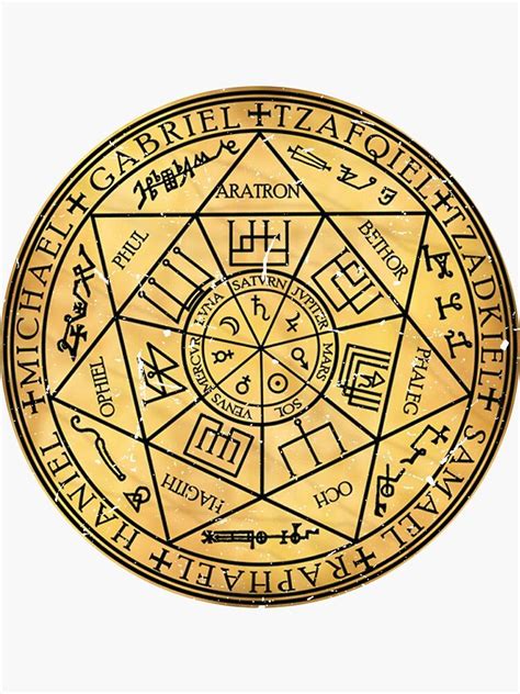 Occult Symbols Magic Symbols Occult Art Seven Archangels Archangels