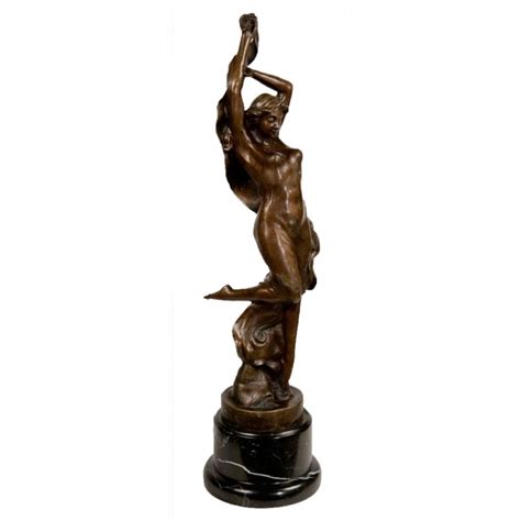 Solid Bronze Statue Of Woman Home Accessories Indoor Ornaments