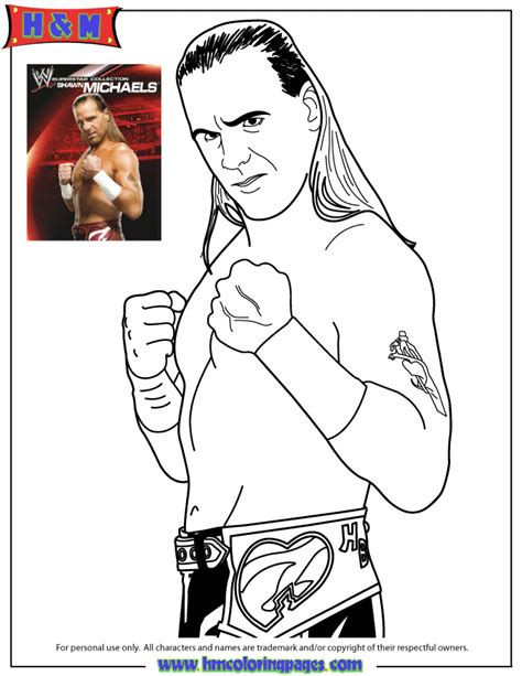 Coloring Pages Of Dx Wwe