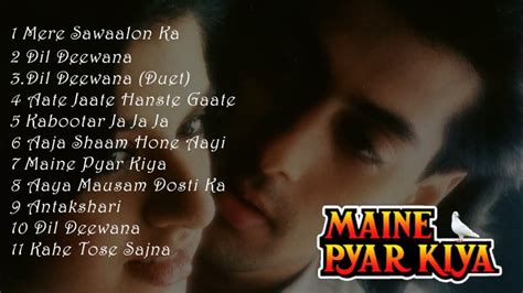 Maine Pyar Kiya Jukebox Bollywood Salman Khan Bhagyashri