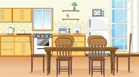 Dining Room Vector Art Icons And Graphics For Free Download