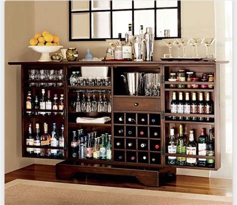 If you're looking for a smaller option, discover rolling bar carts. Home Bar Liquor Cabinet - Ideas on Foter