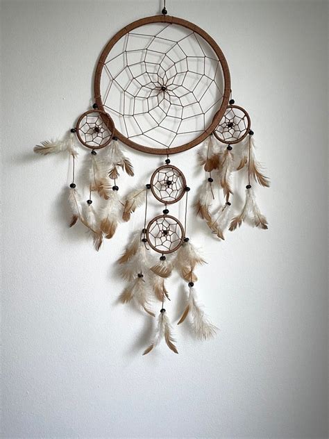 Medium Dream Catcher Wall Décor Wall Hangings White Etsy