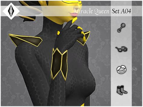 The Sims Resource Miracle Queen Seta04 Wrist R Armor Wrists