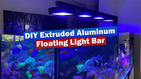Diy 8020 Extruded Aluminum Saltwater Aquarium Light Mount Youtube