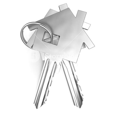 Home Keys Shows House Security Or Unlocking Royalty Free Stock Image