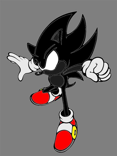 Dark Super Sonic By Sonicmaker1999 On Deviantart