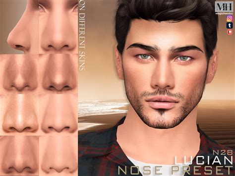 Sims 4 Nose Presets 35 Images Moonpresence Nose Prese