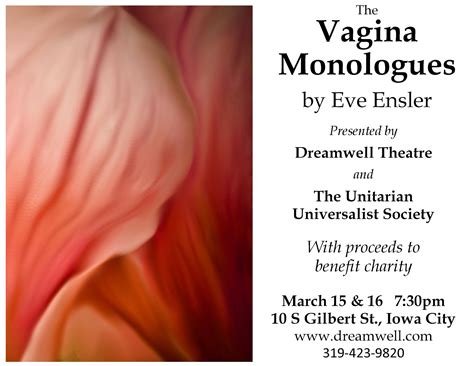 Iowa Theatre Dreamwell Announces The Vagina Monologues