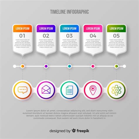 Hier erhalten sie einen spannenden einblick in themen rund um den duden. Verloop tijdlijn infographic | Gratis Vector