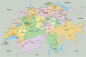Switzerland Map - Guide of the World