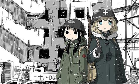 Girls Last Tour Data De Estreia Do Anime Confirmada Garotas Que