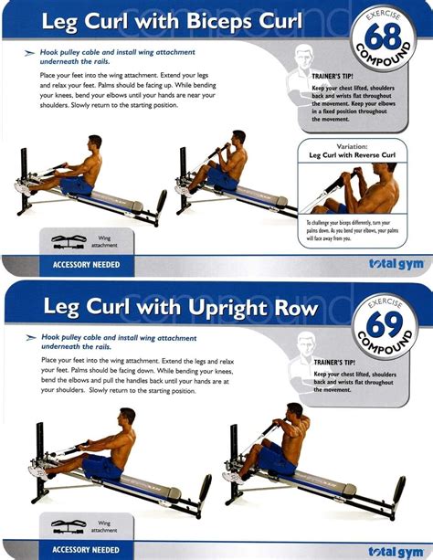 Pin By Anne On Total Gym Bench Workout Total Gym Workouts Physical