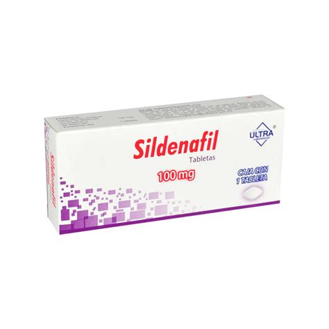 sildenafil genérico 100mg pack con 8 tabletas