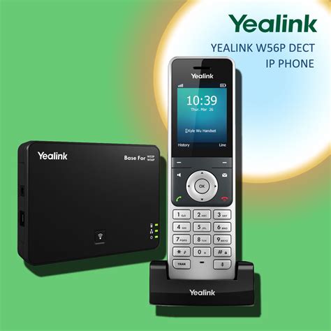 Yealink W52p Dect Ip Phone Phone Cordless Phone Base Mobile