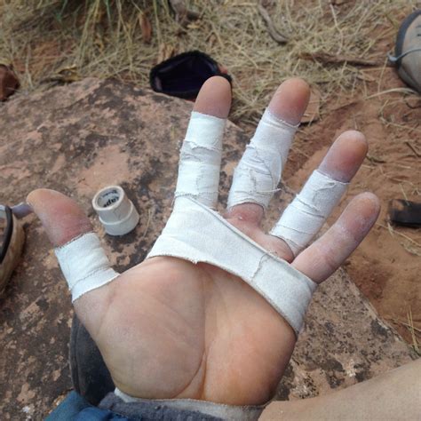 How Do You Tape Your Fingers For Rock Climbing Hill Climbing Gear