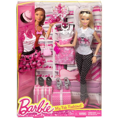 Barbie Doll And 2 Fashions Walmart