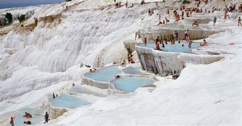 Turkey Thermal Pools Image Collections Volcanic Landforms Geology