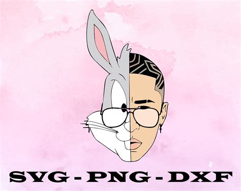 Bad Bunny Svgpngdxfeps Bad Bunny Logo Svgpngdxfeps Etsy