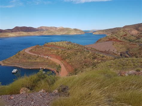 Lake Argyle And The Ord River Dam Roeving Australia