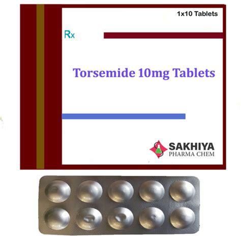 Torsemide Mg Tablets General Medicines At Best Price In Surat Sakhiya Pharma Chem