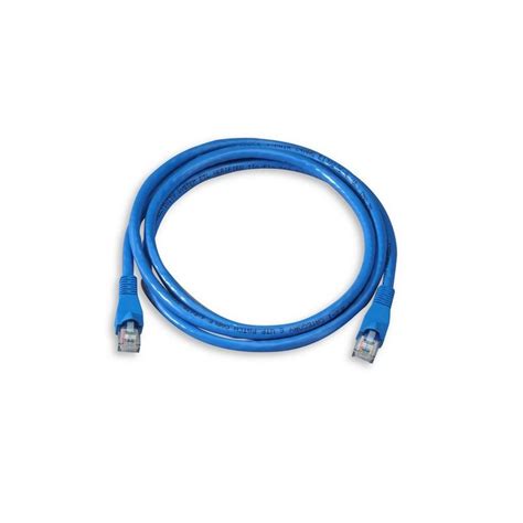 Cable De Parcheo UTP Cat6 2 Metros Azul Patch Cord Cable De Red