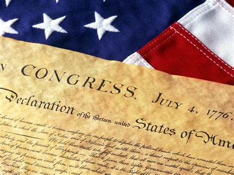 The condition of the parchment declaration of independence is a sign of the place it has held in the hearts of many americans. Independence Day - Age Safe America