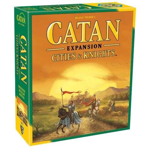 Settlers Of Catan 5th Edition Cities And Knights Expansion