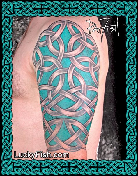 Celtic Tattoo Portfolio — Luckyfish Inc And Tattoo Santa Barbara