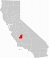 California County Map (kings County Highlighted) • Mapsof.net