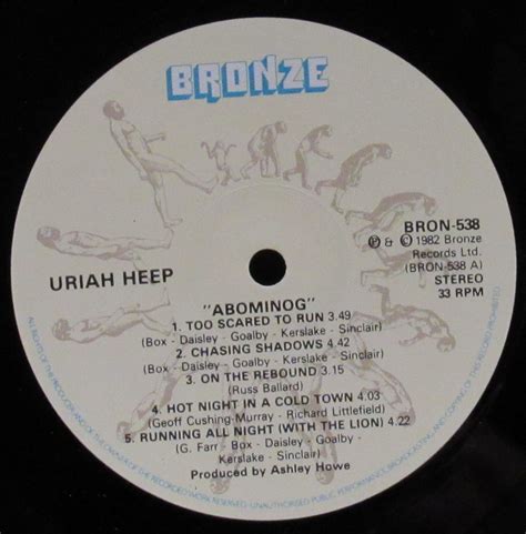 Пластинка Abominog Uriah Heep Купить Abominog Uriah Heep по цене 3000 руб