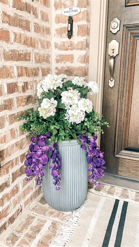 Front Porch Outdoor Planter Ideas Youll Love A Blissful Nest