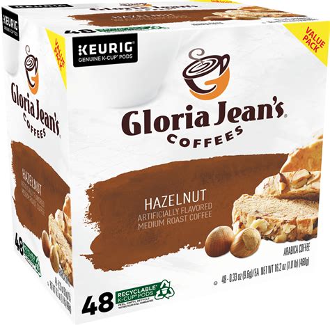 Gloria Jean S Hazelnut K Cup Pods 48 Pack Best Buy