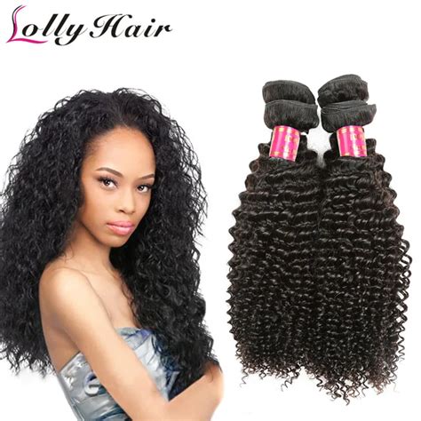 hot sale lolly human hair 7a grade indian kinky curly virgin hair weaves free shipping 4pcs 100